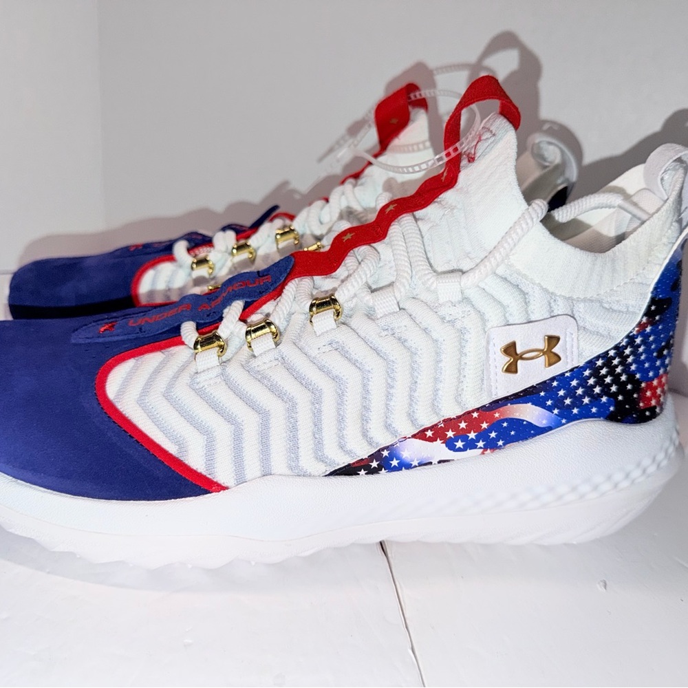 Under Armour US 13 Mens Red White Blue